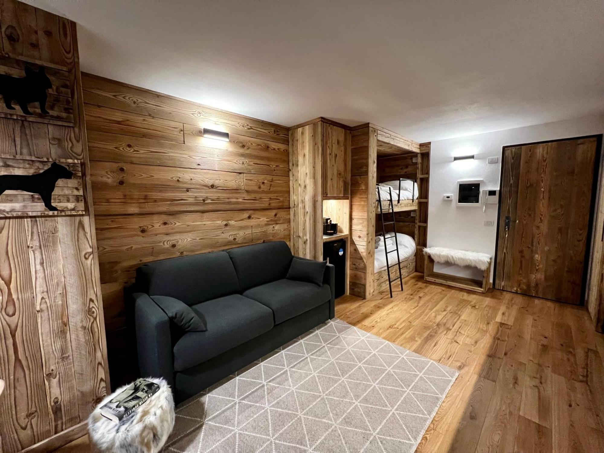 Monolocale 50Mt Da Skilift Cascata Et Cristallo Studio Apartment Мадезимо Экстерьер фото